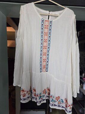 John Paul Richard Peasant-style tunic